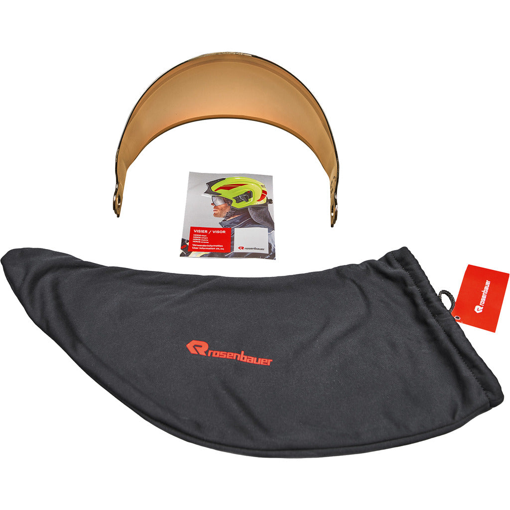 Gesichtsschutzvisier goldbedampft für HEROS Feuerwehrhelme