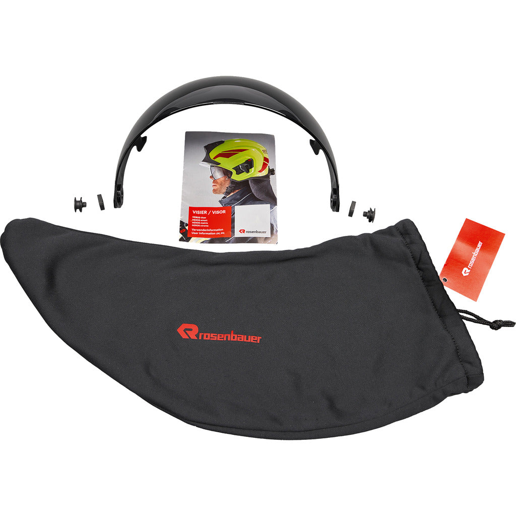 Augenschutzvisier getönt (Sonnenschutz) für HEROS Feuerwehrhelme