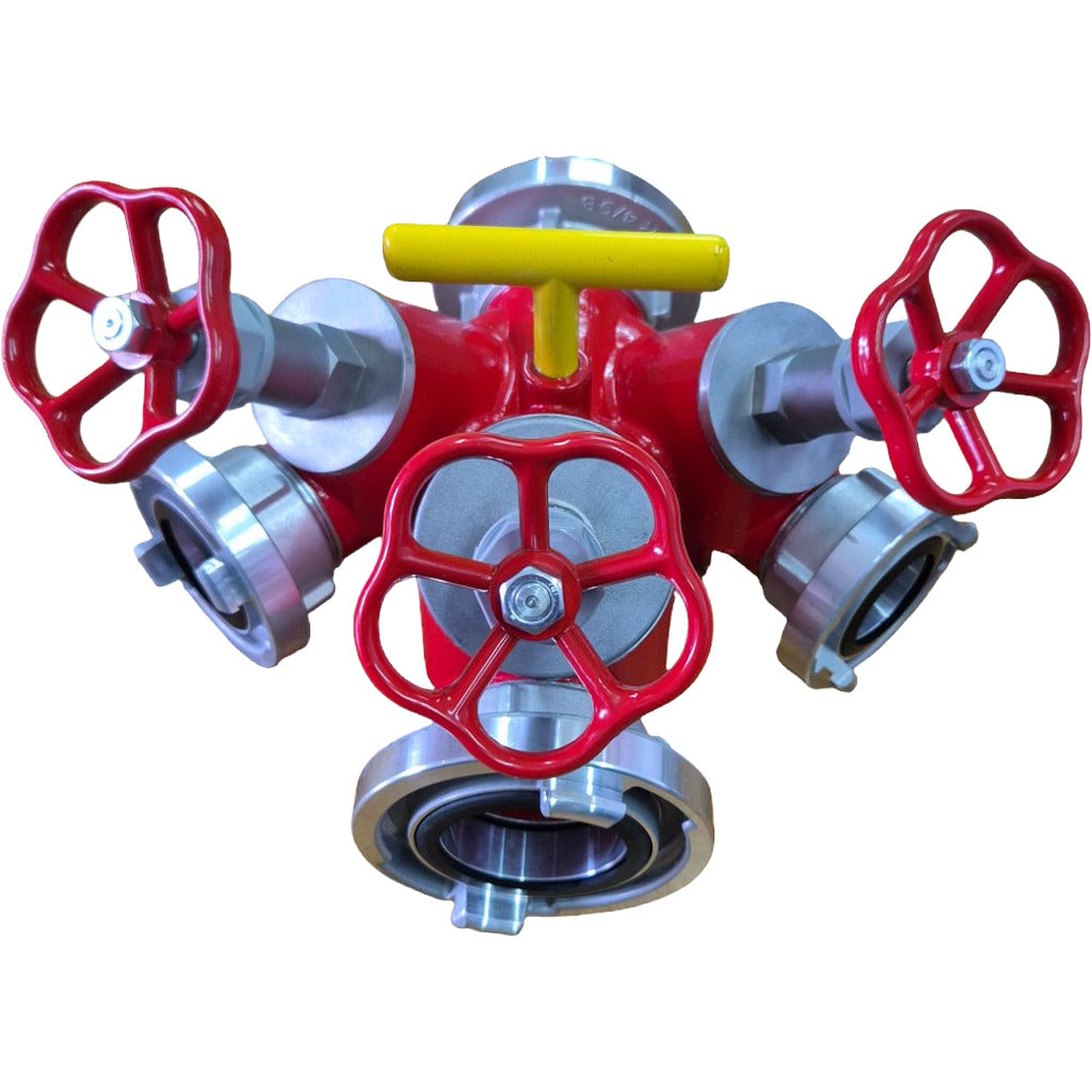 Verteiler mit Ventilabsperrung B-CBC / DIN 14345