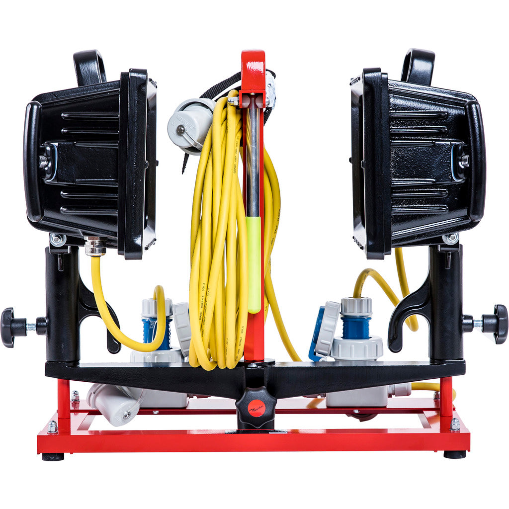 Trägermodul DUO-LIGHT 450 S mit 2 LED-Hochleistungsstrahler 180 AC