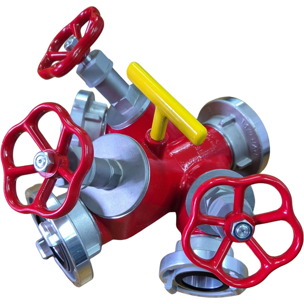 Verteiler mit Ventilabsperrung B-CBC / DIN 14345