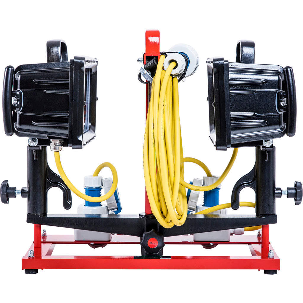 Trägermodul DUO-LIGHT 450 S mit 2 LED-Hochleistungsstrahler 90 AC