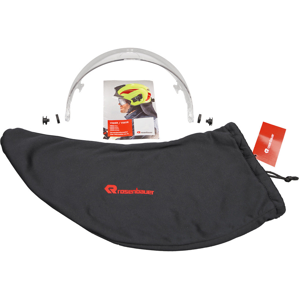Augenschutzvisier transparent für HEROS Feuerwehrhelme