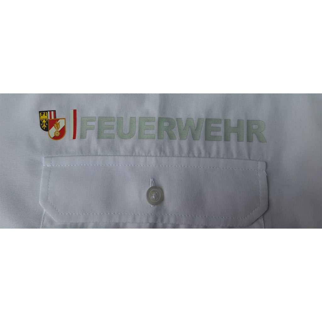 Option für Diensthemd OÖ weiß / OÖ CD