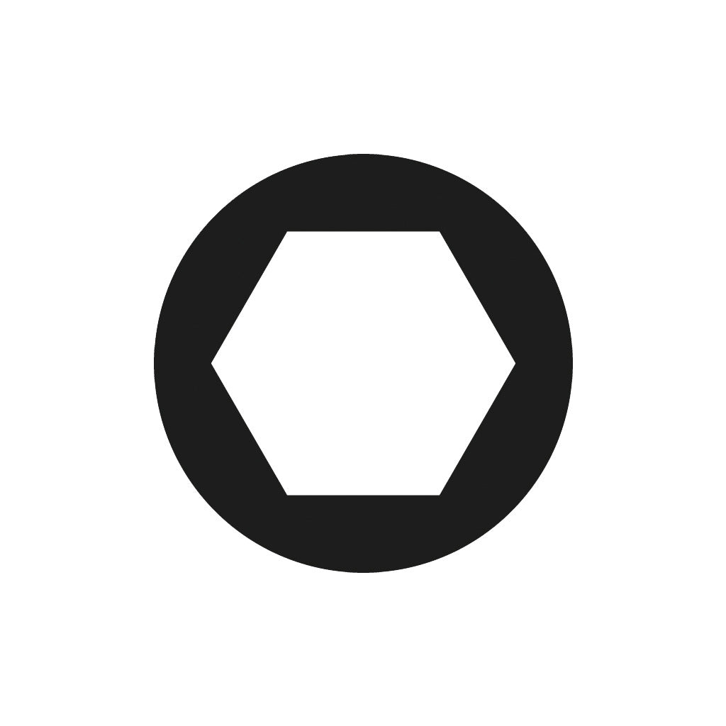 Sechskant-Kraft-Steckschlüssel-Satz 1/2"