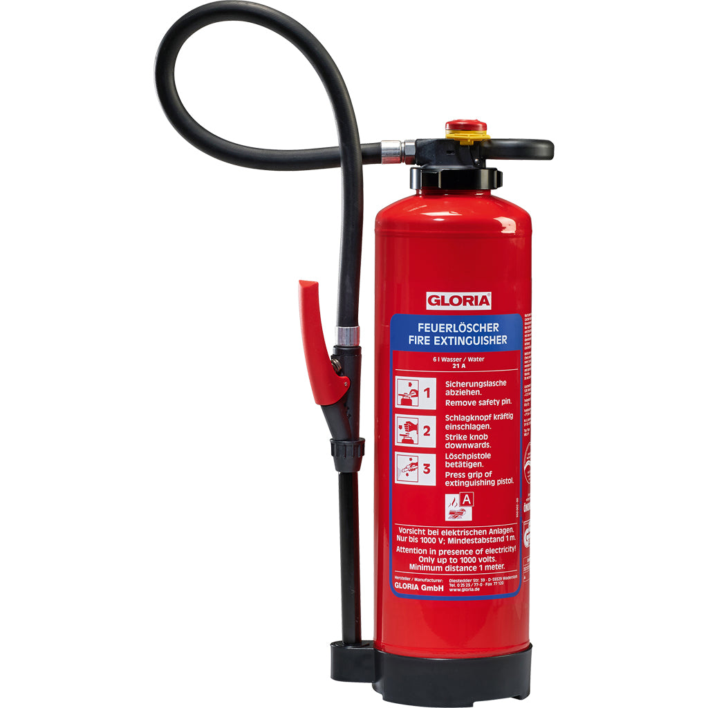 Wasser-Aufladefeuerlöscher mit Cool-Down-Effekt WKL 6 PRO