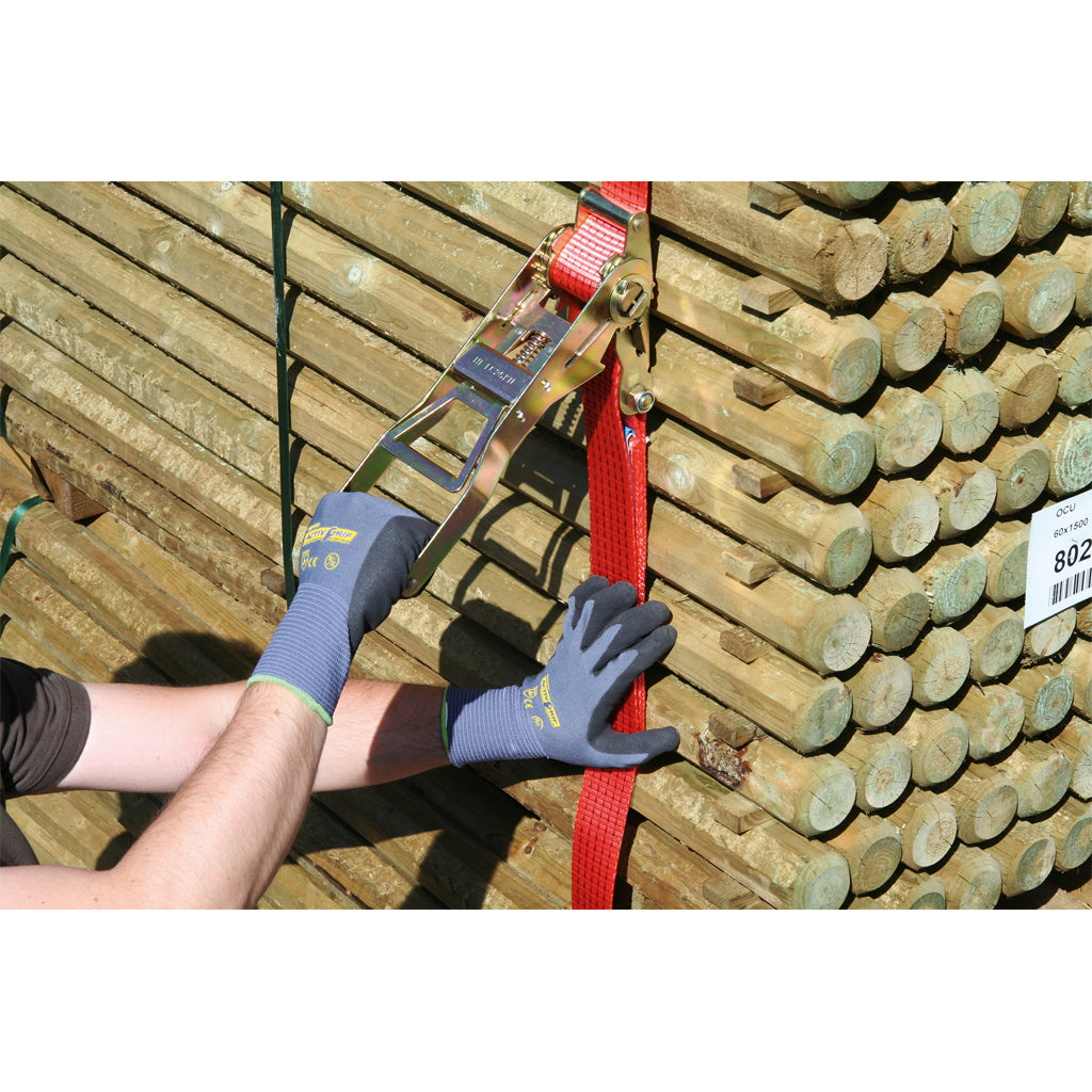 Ergo-Langhebel-Ratschenzurrgurt / 2-teilig