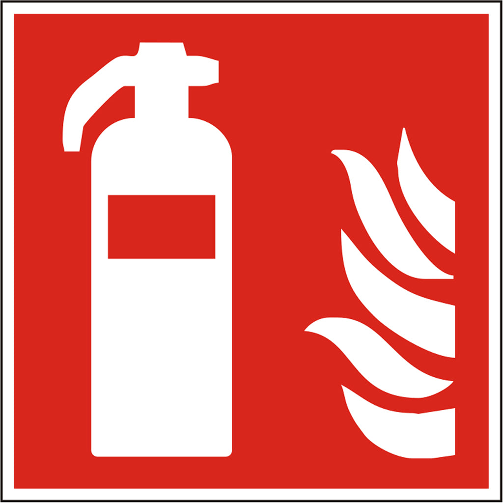 Brandschutzschild Feuerlöscher / KNS