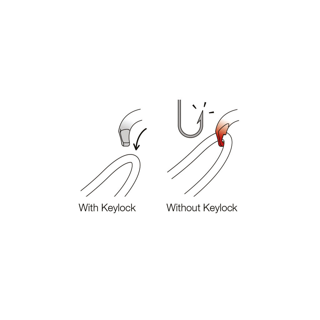 Aluminium-Karabiner HMS WILLIAM TRIACT-LOOK