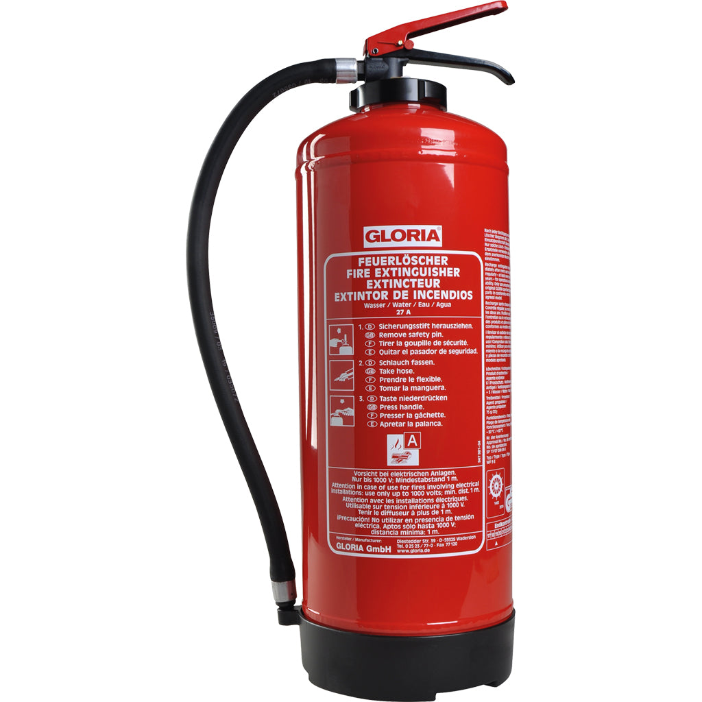 Wasser-Aufladefeuerlöscher WF 9 EASY