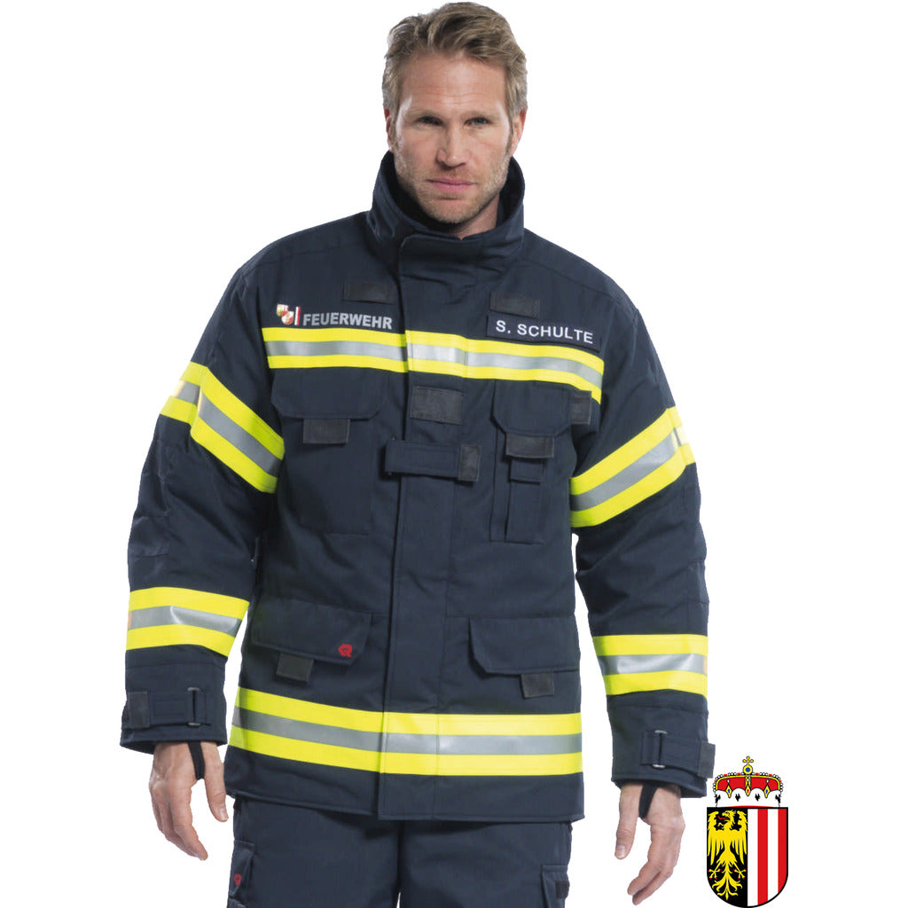 Schutzjacke "Fire Max 3 OÖ" / lt. Vorschrift ÖBFV