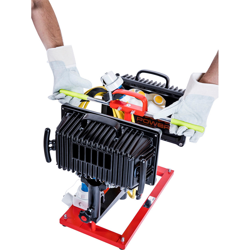 Trägermodul DUO-LIGHT 450 S mit 2 LED-Hochleistungsstrahler 180 AC