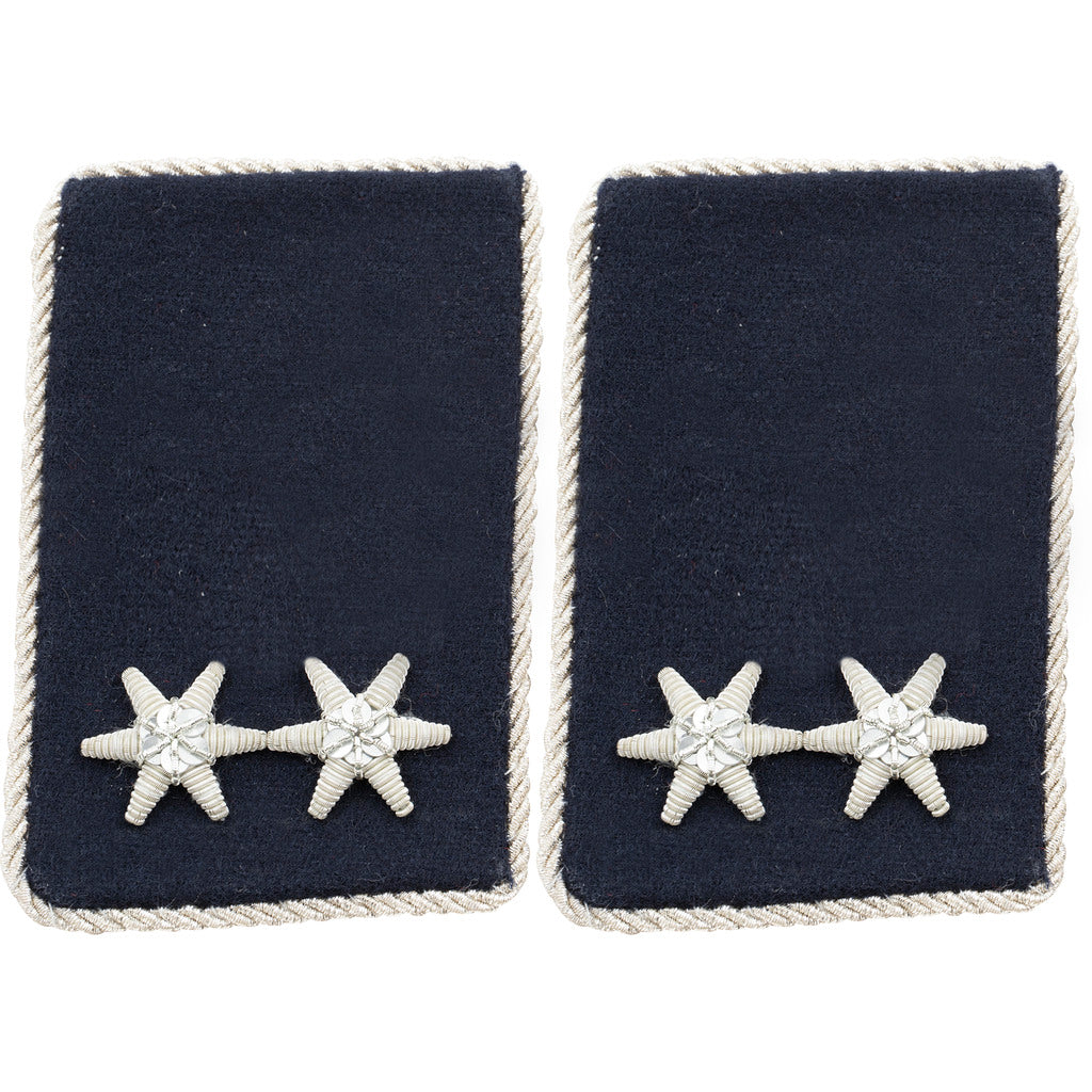 Kragenspiegel OV / mit Silberkordel