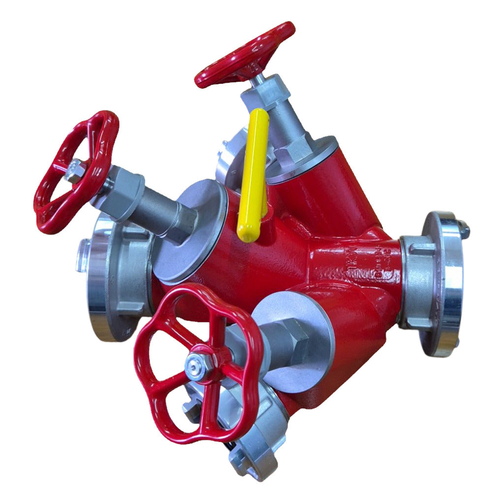 Verteiler mit Ventilabsperrung B-CBC / DIN 14345