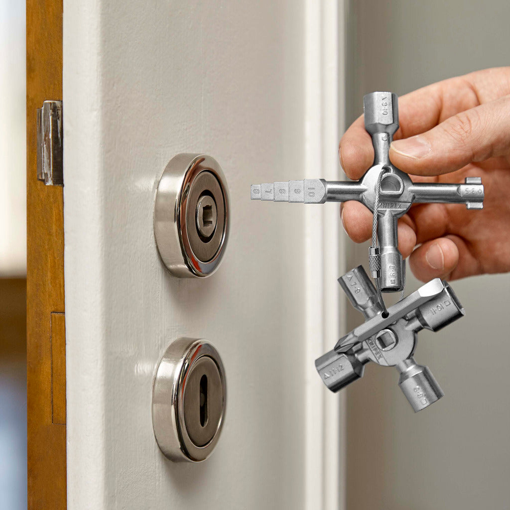 KNIPEX TwinKey® Schalterschrank-Schlüssel
