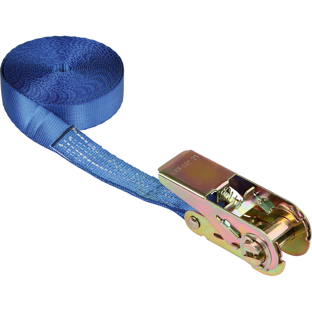 Ratschenzurrgurt blau / 1-teilig