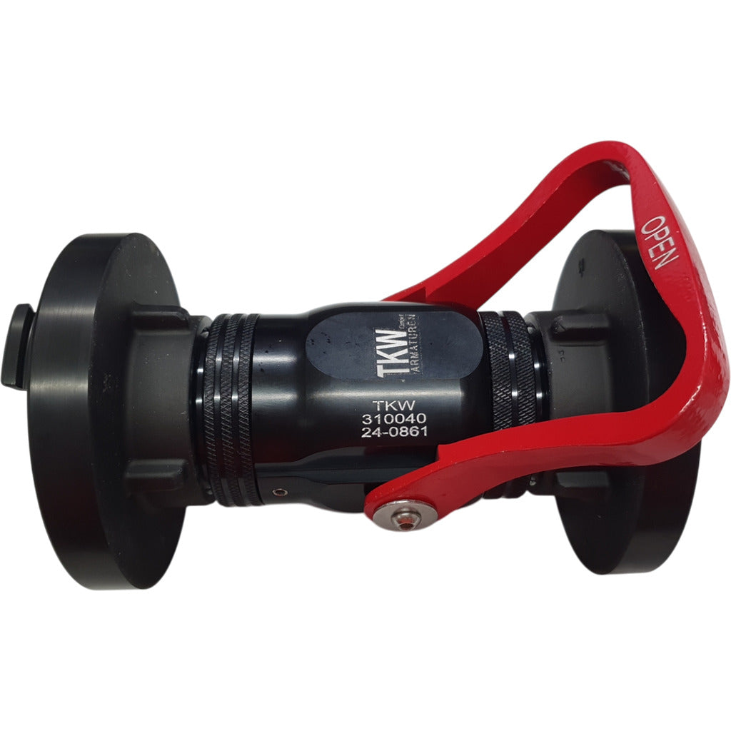 Schlauchabsperrung mit Bügelgriff / STORZ B - B