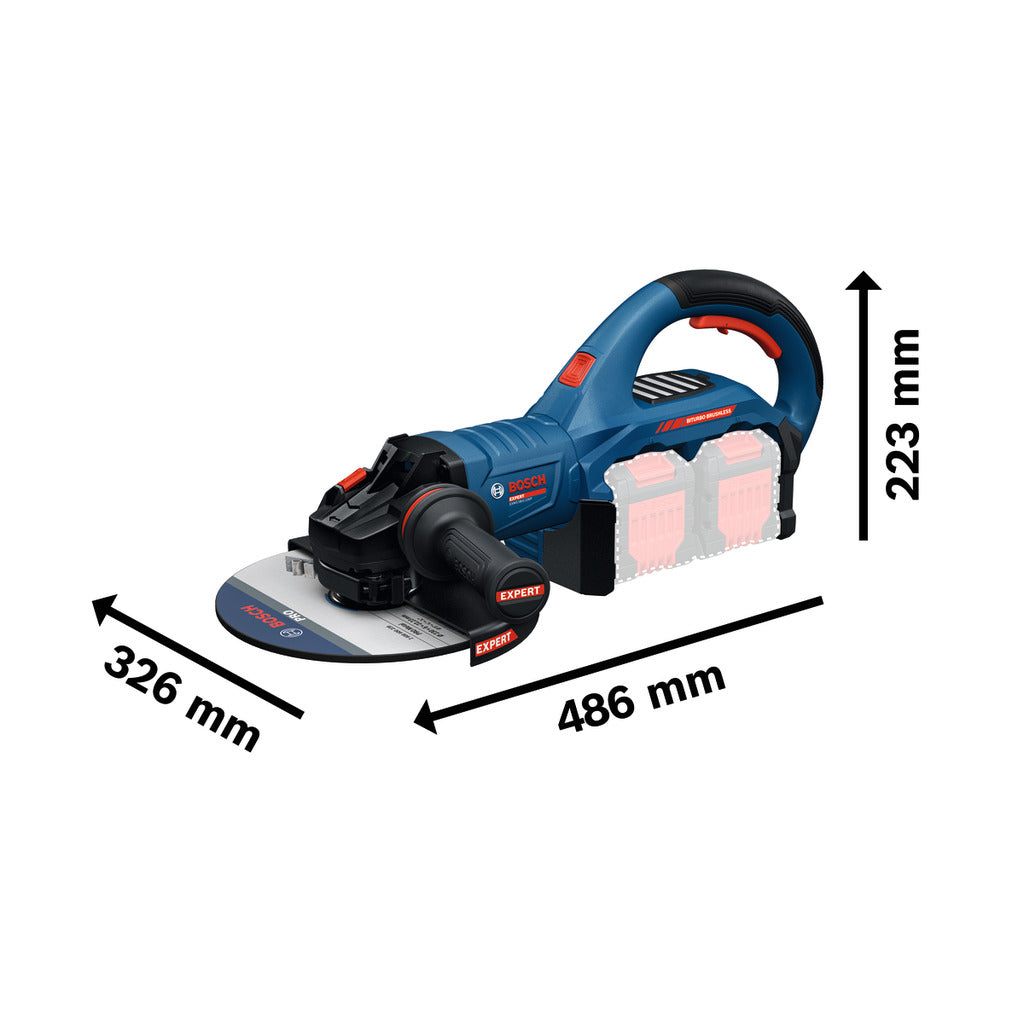 Akku-Winkelschleifer EXWS18V2-230P