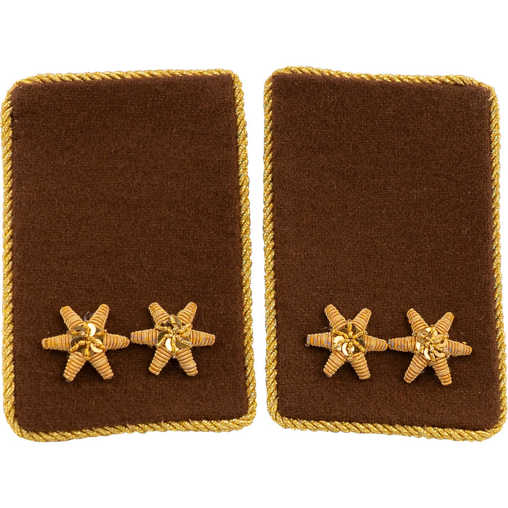 Kragenspiegel OBI / braun