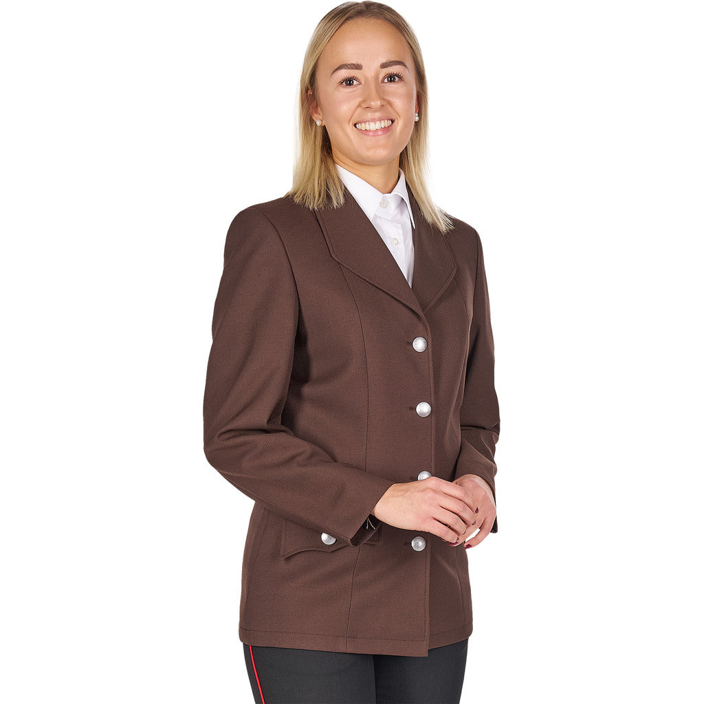 Dienstbluse "Damen" braun / lt. Vorschrift des ÖBFV