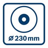 Akku-Winkelschleifer EXWS18V2-230P