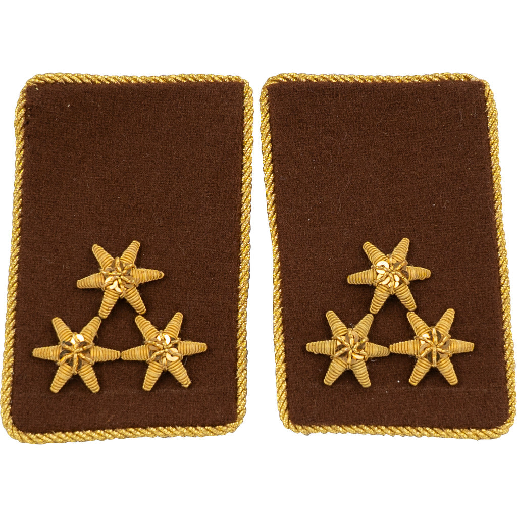 Kragenspiegel HBI / braun