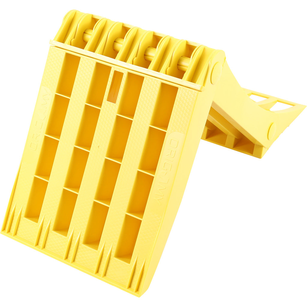 Klappbarer Hemmschuh Origamy