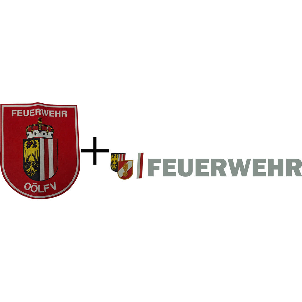 Option für Diensthemd OÖ weiß / OÖ Wappen + CD