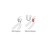 Aluminium-Karabiner HMS WILLIAM SCREW-LOOK