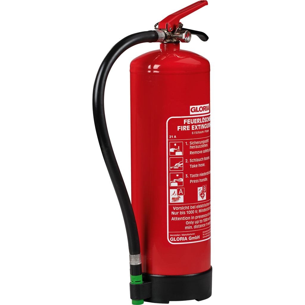 Fluorfreier Schaum-Dauerdruckfeuerlöscher SD 6 E